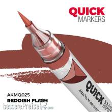 AK Interactive AKMQ025 - REDDISH FLESH - QUICK MARKER (Box 6 units)