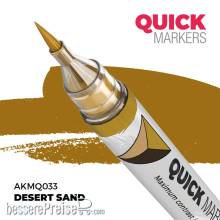 AK Interactive AKMQ033 - DESERT SAND - QUICK MARKER (Box 6 units)