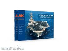 AK Interactive AK130032 - CARRIER OPS NIMITZ CLASS CARRIERS FLIGHT DECK OPERATIONS by JOHN LEKKAS