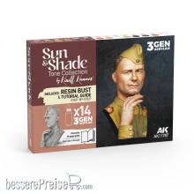 AK Interactive AK11787 - SUN & SHADE TONE COLLECTION BY KIRILL KANAEV