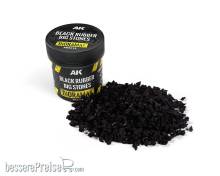 AK Interactive AK8315 - BLACK RUBBER BIG STONES 100ML