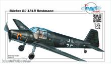 Planet Models 129-PLT285 - Bücker Bü 181B Bestmann