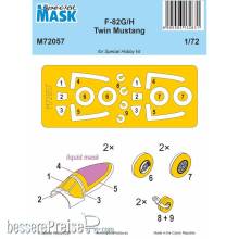 Special Hobby 100-M72057 - F-82G/H Twin Mustang Mask
