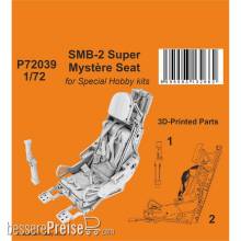 CMK 129-P72039 - SMB-2 Super Mystère Seat for Special Hobby kits