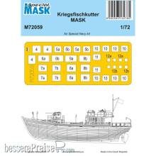 Special Hobby 100-M72059 - Kriegsfischkutter MASK
