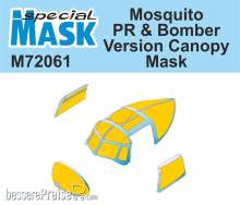 Special Hobby 100-M72061 - Mosquito PR & Bomber Version Canopy Mask
