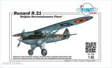 Planet Models 129-PLT286 - Renard R.31 Belgian Recconaissance Plane