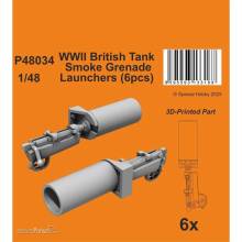 CMK 129-P48034 - WWII British Tank Smoke Grenade Launchers