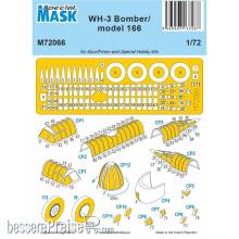 Special Hobby 100-M72066 - WH-3 Bomber / model 166 MASK