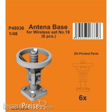 CMK 129-P48036 - Antena Base for Wireless set No.19 (6 pcs.)