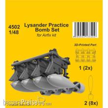 CMK 129-4502 - Lysander Practice Bomb Set for Airfix