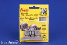 CMK 129-4505 - Fairey Barracuda Wheels for Trumpeter