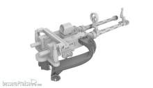 CMK 129-4508 - Lysander Twin Browning machine gun for Airfix