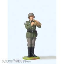 Preiser 56034 - 1:25 Wehrm. Musiker m.Tromp.
