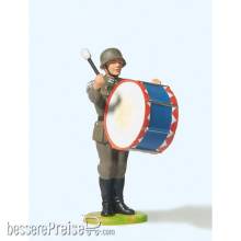 Preiser 56039 - 1:25 Wehrm. Musiker mit Pauke