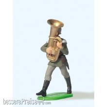 Preiser 56092 - 1:25 Wehrm. Musiker mit Baß
