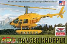 Atlantis 561025 - 1/72 Forest Patrol Rescue Helikopter