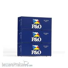 Piko 56200 - 3er Set 20 Container P&O