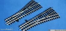 PMT 56315 - Fertigweiche H0/H0e, rechts Profilhöhe 2,5 mm, blank