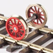Weinert 56590 - Fine 25-Tender-Radsatz ohne Haftreifen, mit 11 Speichen und 11,5 mm Ø