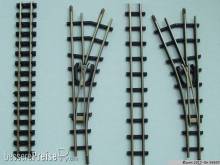 PMT H0f 56603 - Schmalspurgleis H0f, flex, Spurw. 6,7 mm, Profilhöhe 2,1 mm, brüniert