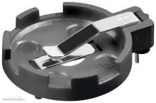 Schönwitz 56617 - 2-Pin Knopfzellenhalter für CR2012 - CR2032 3V für horizontale Montage