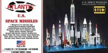 Atlantis 566871 - 1/128 US Space Missiles, 36 pcs