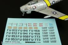 Brengun BRL144084 - F-86F SABRE 335th FIS decal