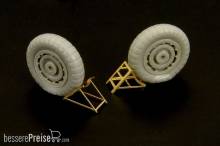 Brengun BRL72024 - Luftwaffe wheel chocks (two types)