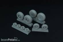 Brengun BRL72147 - C-130 wheel set (with disc brakes) (Italeri)
