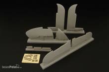 Brengun BRL48017 - Beaufighter Mk IV -X control surfaces (TAMIYA)