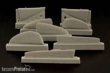 Brengun BRL48027 - MiG 3 control surfaces (ICM and ALANGER kit)