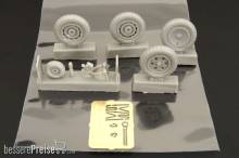 Brengun BRL48037 - Wheels for Fw190 EARLY -LATE