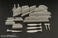 Brengun BRL48042 - Spitfire MkIX exterior set -(Airfix)