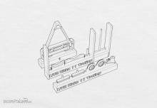 Brengun BRL72177 - Trolley for Ohka model 11