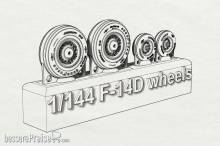 Brengun BRL144155 - F-14D wheels