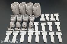 Brengun BRL48125 - C-130 E-H engine set (Italeri kit)