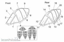 Brengun BRL48130 - Ohka MXY7-K1 KAI two seats Canopy mask (Brengun kit)