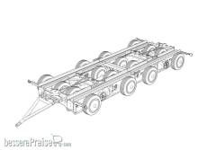Hauler HTT120082 - Culemeyer four axles