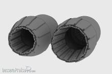 Brengun BRL48137 - F/A-18 A/B/C/D Hornet GE F404 engine nozzle (Kinetic kit)