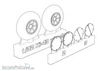 Brengun BRL32041 - Ki-43 Hayabusa Wheels