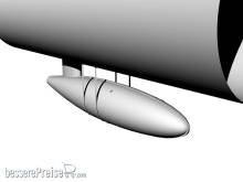 Brengun BRL72225 - F6F Fuel tank