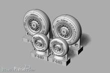 Brengun BRL72238 - F-14D Tomcat Wheels set