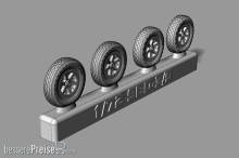 Brengun BRL72239 - SBD Dauntless Wheels