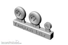 Brengun BRL72261 - Hawker Tempest Mk.V wheels LATE