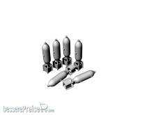 Brengun BRL32044 - US GP 100lb AN-M30A1 bombs (6pcs)