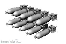 Brengun BRL48165 - US GP 100lb AN-M30A1 bombs (10pcs)