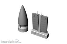 Brengun BRL72278 - MiG-29A Radome and closed upper jet intakes (Italeri kit)
