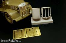 Hauler HLX48412 - British 2-Ton 4x2 Ambulance (Austin K2) FRONT GRILL for Tamiya