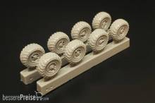 Hauler HLH72148 - Wheels for 9K714 OKA (SS-23 Spider) for Hobby Boss